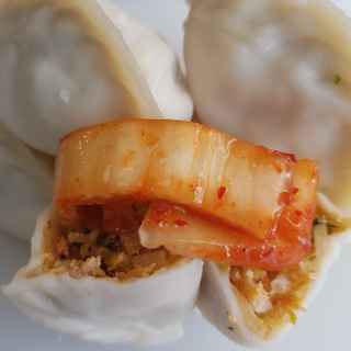 Steamed Kimchi Dumpling